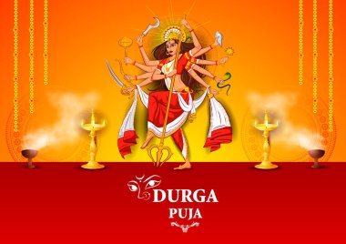 Mutlu Durga Puja Hindistan bayram geçmişi