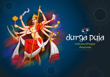 Mutlu Durga Puja Hindistan bayram geçmişi