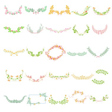 Kaligrafi çiçek tasarım