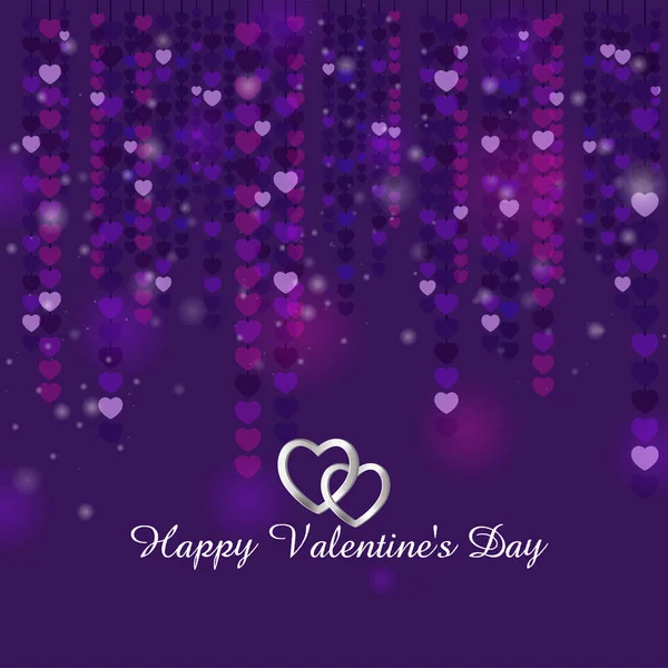 Fondo de amor romántico para el folleto de la fiesta de San Valentín feliz, tarjeta de felicitación, volante, plantilla de banner Vectores de stock libres de derechos