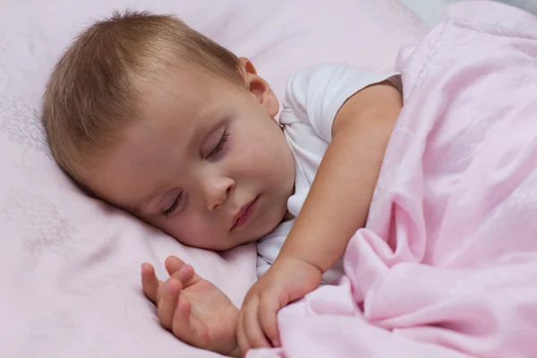 Sleeping baby boy — Stock Photo, Image