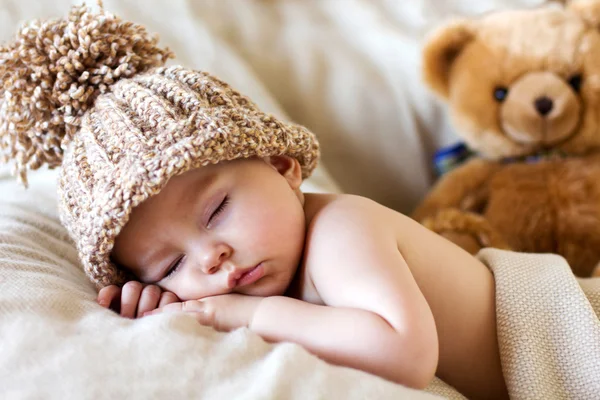 Baby boy, sleeping — Stock Photo, Image