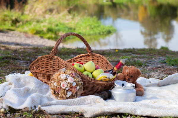 Piknik Sepeti — Stok fotoğraf