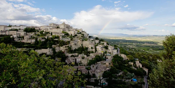 Gordes, one of the most beautiful and most visited French villag — Stock Photo, Image