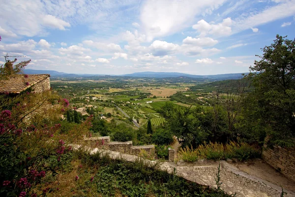 Veduta aerea della regione della Provenza in Francia — Foto Stock