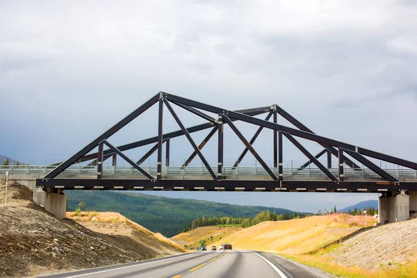 Norveç, Nordland 'de köprüsü olan güzel bir manzara.