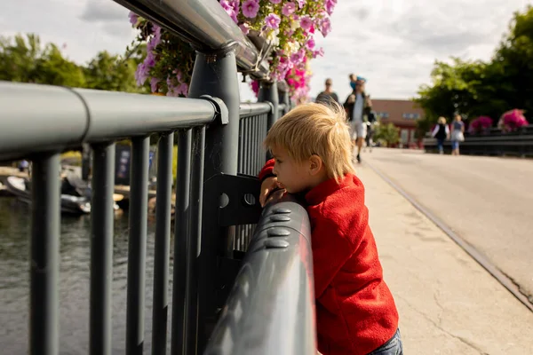 Красиве Місто Крістіансанд Норвегія Сім Яка Відвідує Норвегію Літні Канікули — стокове фото