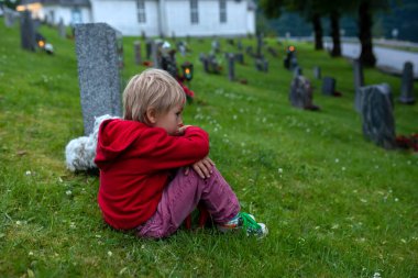 People, children enjoying the amazing views in Norway to fjords, mountains and other beautiful nature miracles