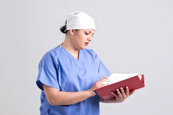 Dostress mira a los resultados del paciente — Foto de Stock