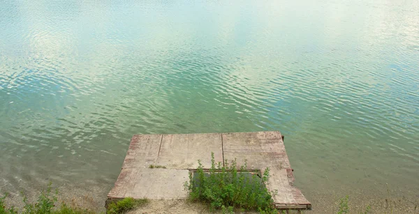 湖の岸にほくろ — ストック写真