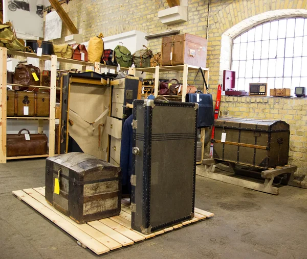 Sala de bagagens vintage — Fotografia de Stock