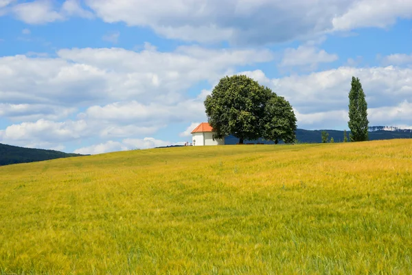 Samotny kaplica — Zdjęcie stockowe