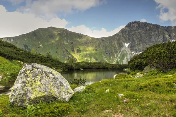 Blind bergmeer — Stockfoto