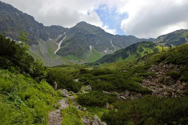 Berg weg om pikes — Stockfoto