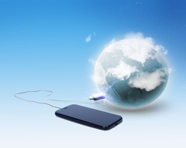 smartphone için plannet bağlı