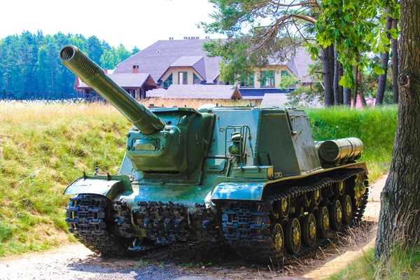 Tank gun — Stock Photo, Image