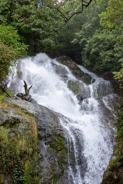 Andrej Der Erste Genannte Wasserfall Georgischen Adschara Der Nähe Des — Stockfoto