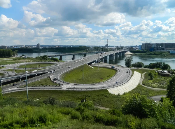 Транспортних розв'язок, Красноярськ — стокове фото