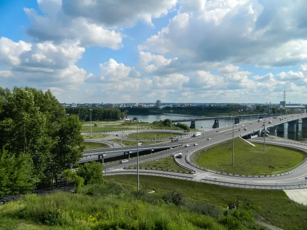 Cruce de carreteras, Krasnoyarsk —  Fotos de Stock