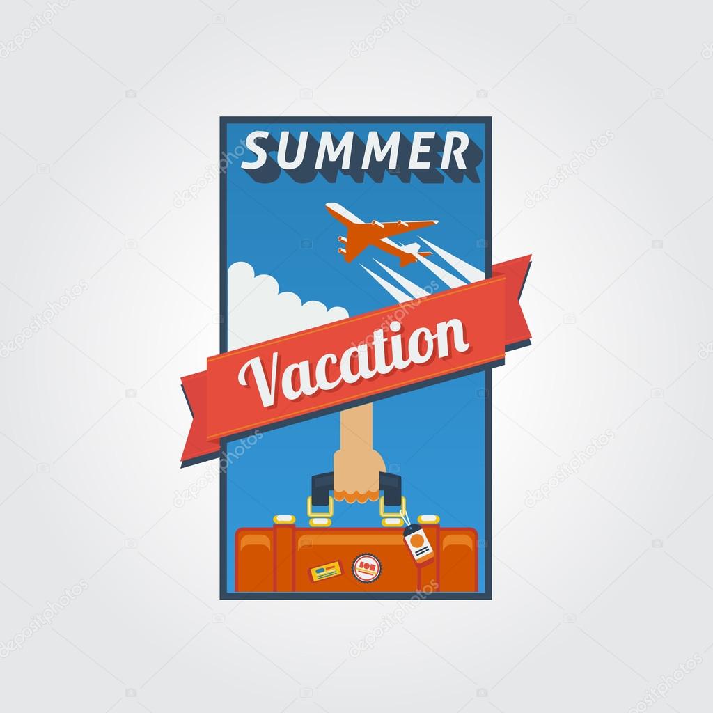 Summer vacation banner 01