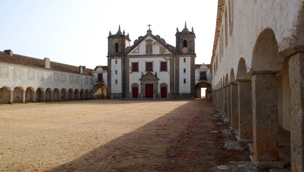 Barockkirche Des Heiligtums Von Nossa Senhora Cabo Cabo Espichel Portugal — Stockfoto