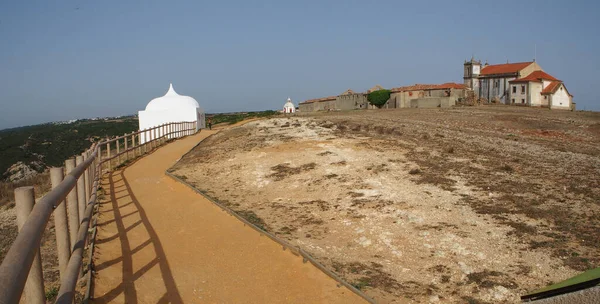 Hafıza Hermitage Ermida Memoria Sivri Kubbeli Beyaz Şapel Yüzyıl Cape — Stok fotoğraf