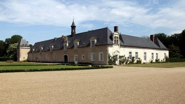 法国Cellettes Loire Valley Chateau Beauregard的厕所和家庭服务庭院 建于1545年7月3日 — 图库照片
