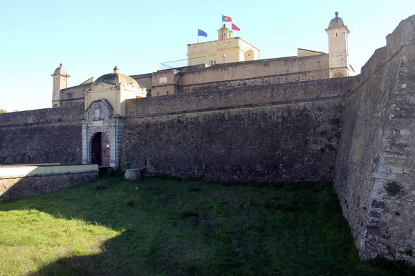 Форт Санта Люсія Стіни Вали Розташований Алентежу Місті Елвас Португалія — стокове фото