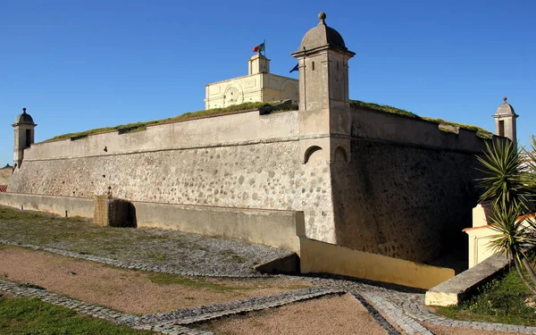 Forte Santa Luzia Muralhas Muralhas Localizado Alentejo Cidade Concelho Elvas — Fotografia de Stock