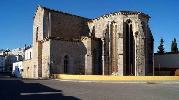 Iglesia Sao Domingos Del Convento Dominicano Elvas Portugal Enero 2019 — Foto de Stock
