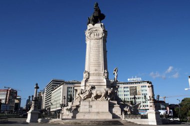 Sebastiao Jose de Carvalho e Melo Anıtı, 1. Pombal Markisi ve 1. Oeiras Kontu, devlet adamı, 18. yüzyılın diplomat ve liberal reformcusu, Lizbon, Portekiz - 12 Temmuz 2021