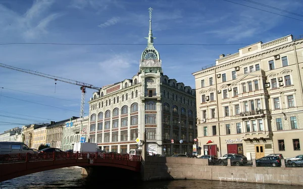 Early 20Th Century Art Nouveau Department Store Building First Multi — Fotografia de Stock