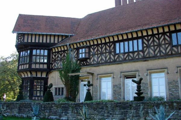 Cecilienhof Palace Place 1945 Potsdam Conference Partial View Timber Framed — Stock Photo, Image