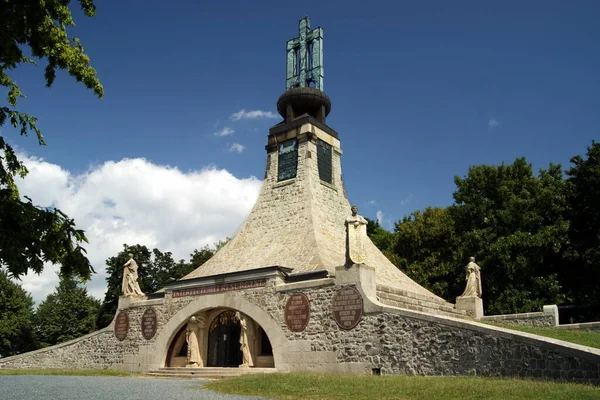 Cairn Peace Mohila Miru Memoriale Nel 1805 Austerlitz Battlefield Napoleonic — Foto Stock