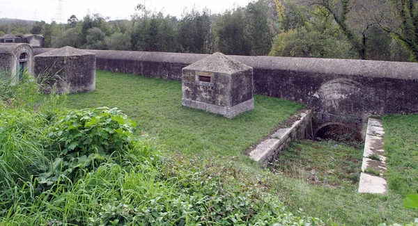 Section 18Th Century Aqueduct Aguas Livres Amadora Part Lisbon Water — ストック写真
