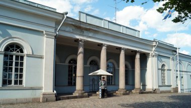 1 Temmuz 2018 Başbakanlık Muhafız Birliği Helsinki, Finlandiya