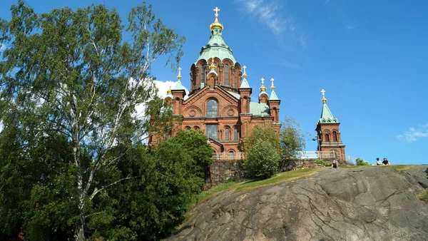 ウスペンスキー大聖堂 聖母マリア大聖堂 1862年 1868年に建てられ ヘルシンキ フィンランド 2018年6月1日 — ストック写真