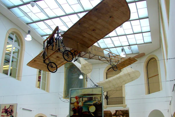 Historic Airplane Early Aviation Age Dresden Transport Museum Dresden Saxony — Stock Photo, Image
