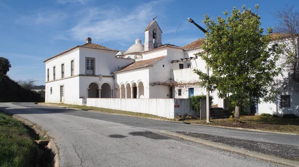 葡萄牙埃武拉附近Alentejo的Bom Jesus Valverde女修道院 2021年12月19日 — 图库照片