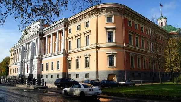 세인트 미하일 로브스키 Michels Mikhaylovsky Castle 러시아의 거주지 17971801 러시아 — 스톡 사진