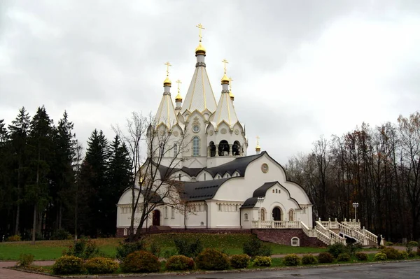 Church Holy New Martyrs Believers Butovo Moscow Oblast Russia October — Stock Photo, Image