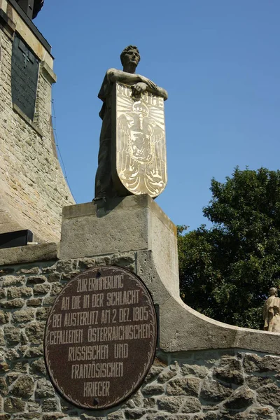 Cairn Peace Mohila Miru Memorial 1805 Austerlitz Battlefield Skulptur Symboliserar — Stockfoto