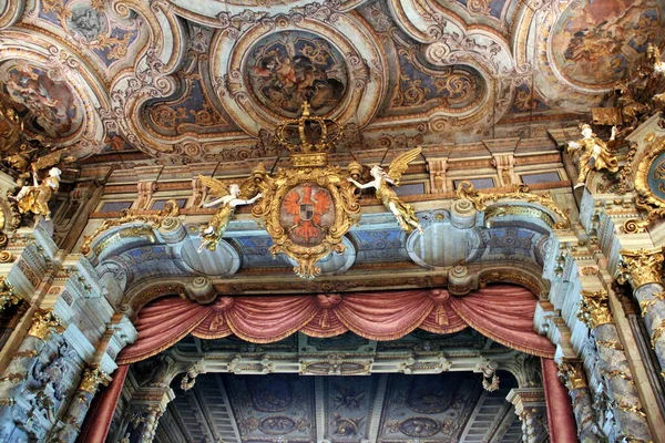 Margravial Opera House Século Xviii Casa Ópera Barroca Com Interior — Fotografia de Stock