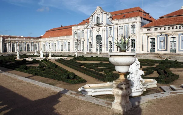 Ala Salón Izquierda Malta Jardín Del Palacio Queluz Cerca Lisboa —  Fotos de Stock