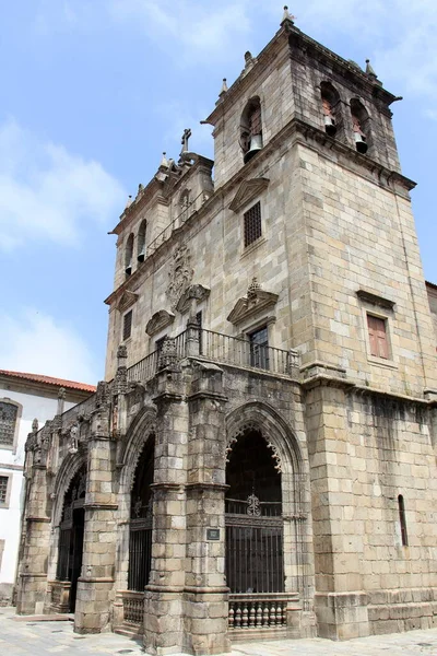 Catedral Braga Uno Los Edificios Más Importantes Portugal Debido Historia —  Fotos de Stock