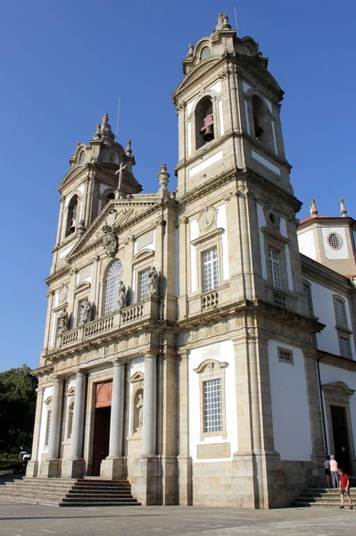 Santuario Del Buen Jesús Montaña Santuario Bom Jesus Monte Lugar —  Fotos de Stock