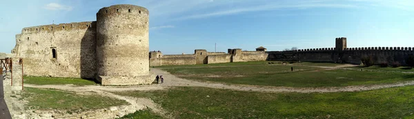 Old Akkerman Fortress Main Citadel Keep Shore Dniester Estuary Bilhorod — Stock Photo, Image