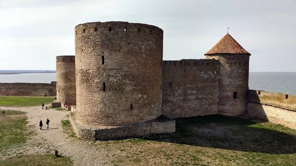 Old Akkerman Fortress Main Citadel Keep Shore Dniester Estuary Bilhorod — Φωτογραφία Αρχείου