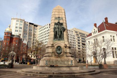 Stephenson Cumhuriyet Anıtı Büyük Ordusu, Indiana Plaza, 3 Temmuz 1909, Washington, DC, ABD - 18 Kasım 2012