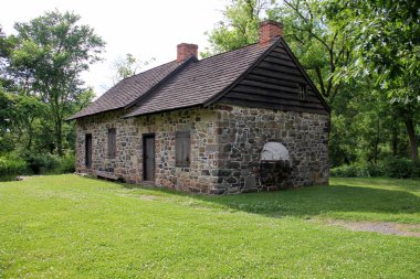 Christopher Evi, ca. 1720, Tarihi Richmond Town 'da, ilk yerleşimcilerden 20. yüzyılın başlarına kadar olan Staten Island, New York, ABD - 10 Haziran 2022